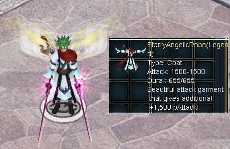 StarryAngelicRobe Preview